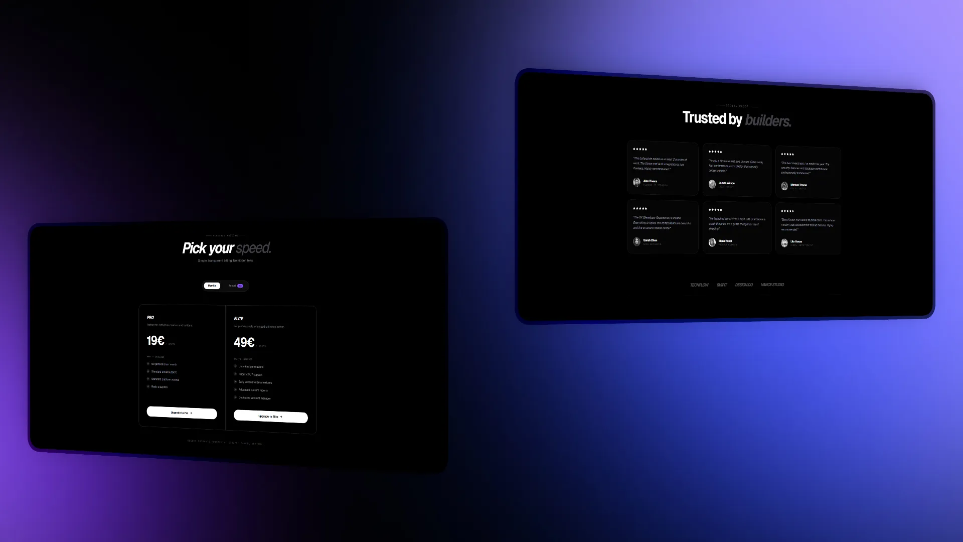 Next.js 16 SaaS Starter Kit with Stripe & Prisma - screenshot 2