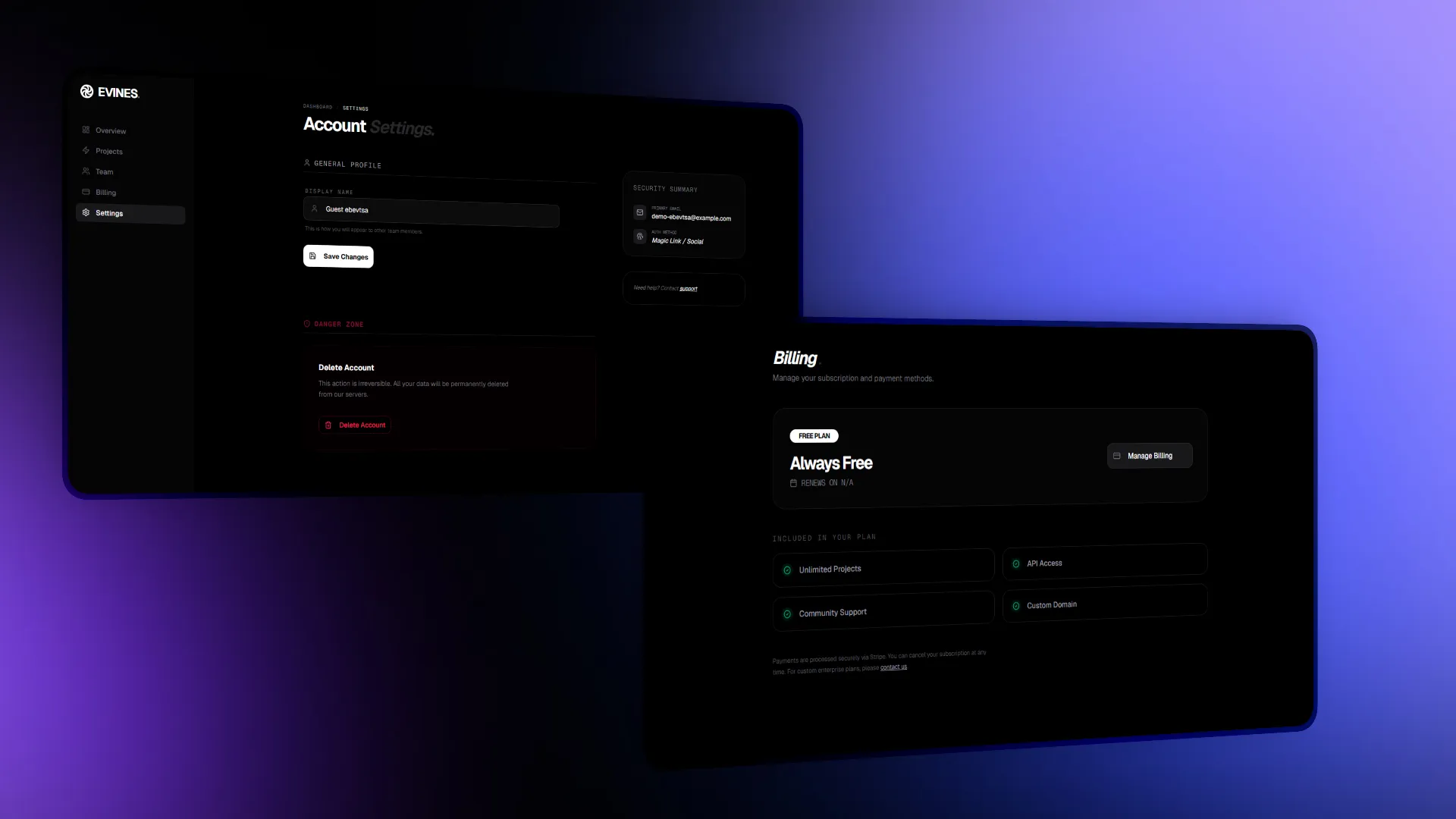 Next.js 16 SaaS Starter Kit with Stripe & Prisma - screenshot 5
